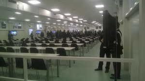 L'aula bunker del processo Aemilia